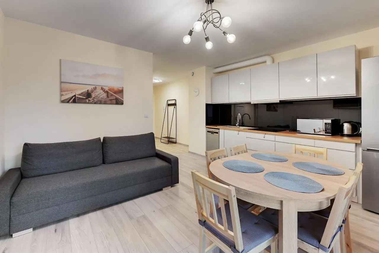 Apartmán Gdansk Centrum - Apartament 3 - Pokojowy Z Duzym Tarasem Polsko