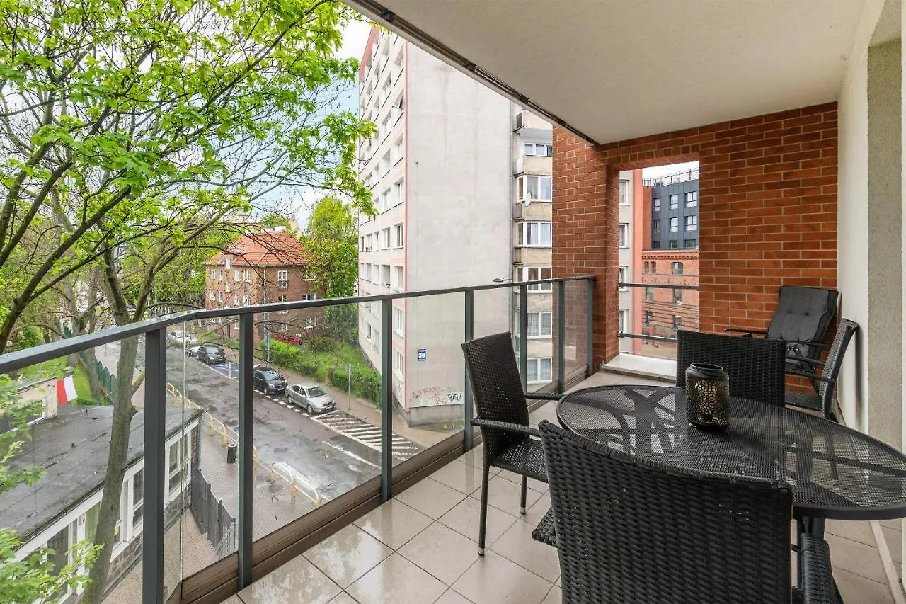 Apartmán Gdansk Centrum - Apartament 3 - Pokojowy Z Duzym Tarasem