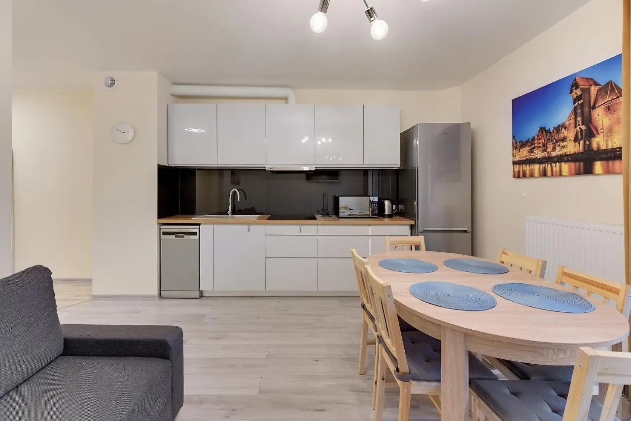 Gdansk Centrum - Apartament 3 - Pokojowy Z Duzym Tarasem