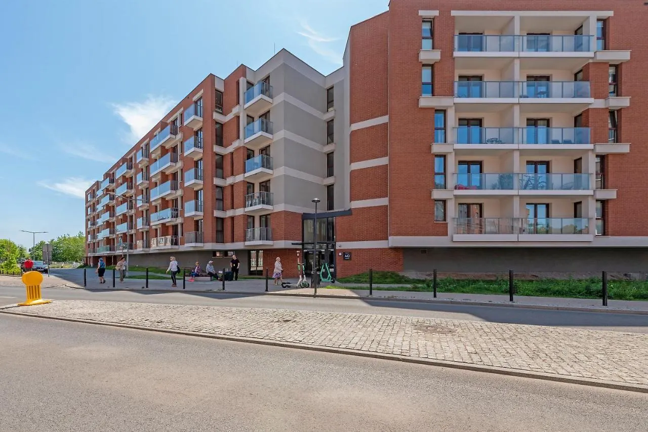 Apartmán Gdansk Centrum - Apartament 3 - Pokojowy Z Duzym Tarasem Polsko